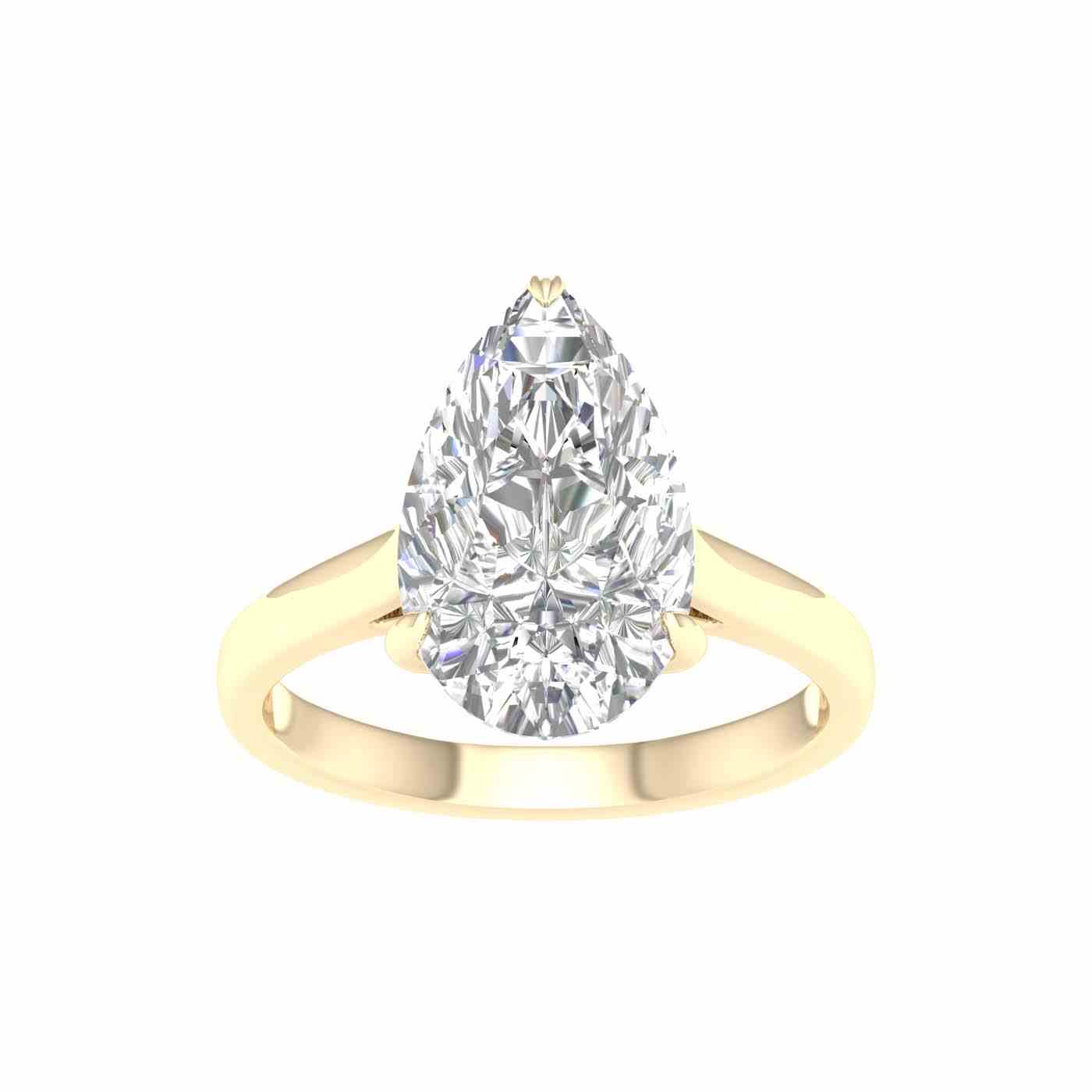 Aureza Ring | Pear Cut
