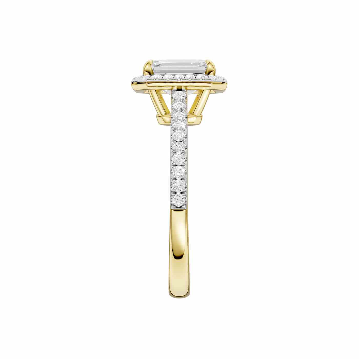 Astarra Ring | Emerald Cut