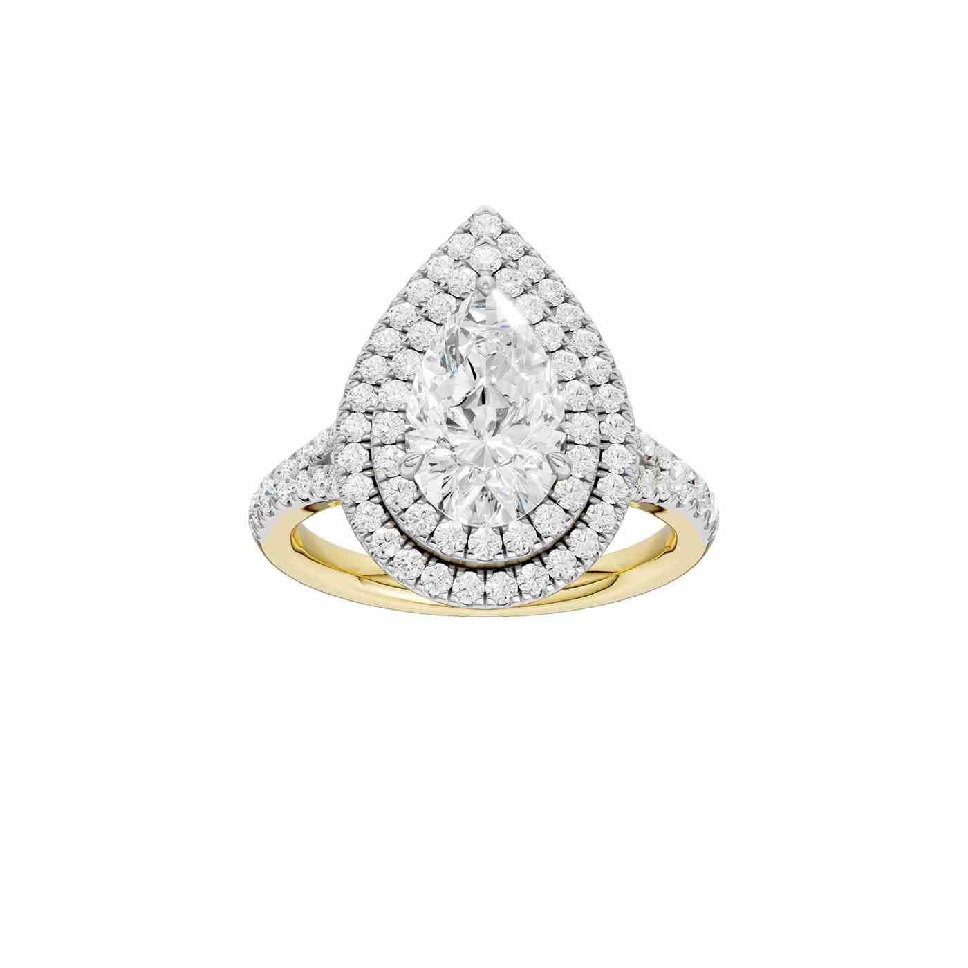 Brillara Ring | Pear Cut