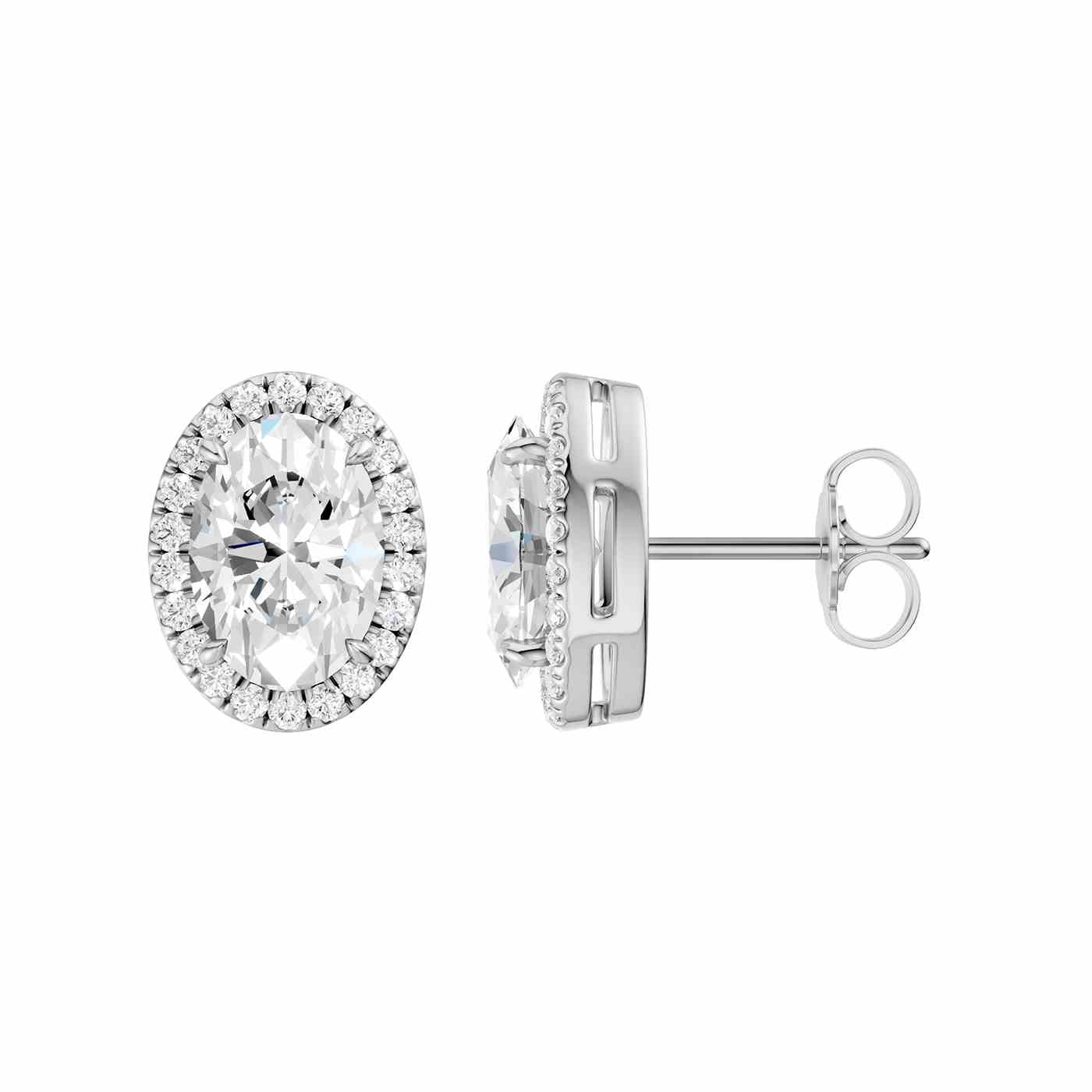 Alurea Earring | Oval Cut