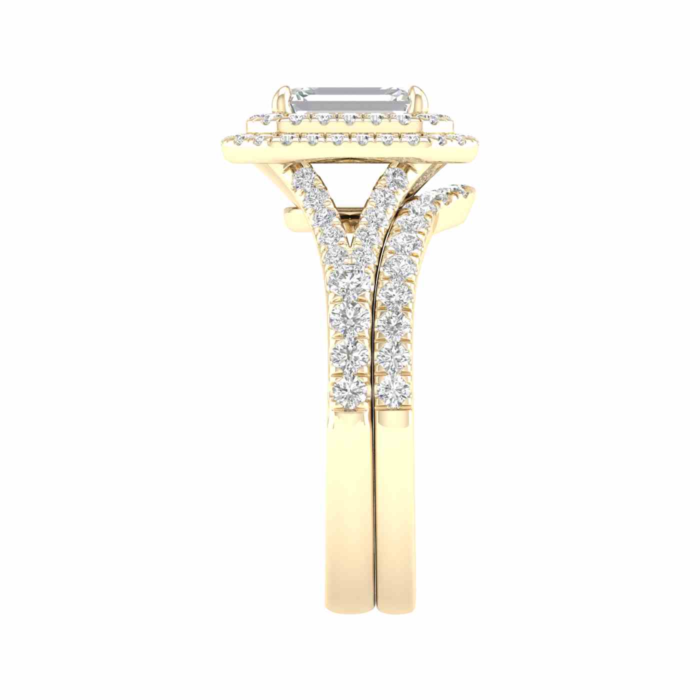 Bellavue Ring | Radiant Cut