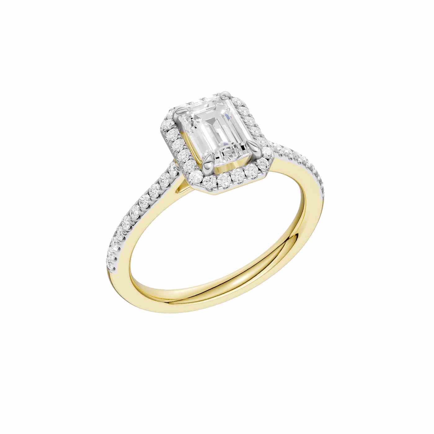 Radianté Ring | Emerald Cut