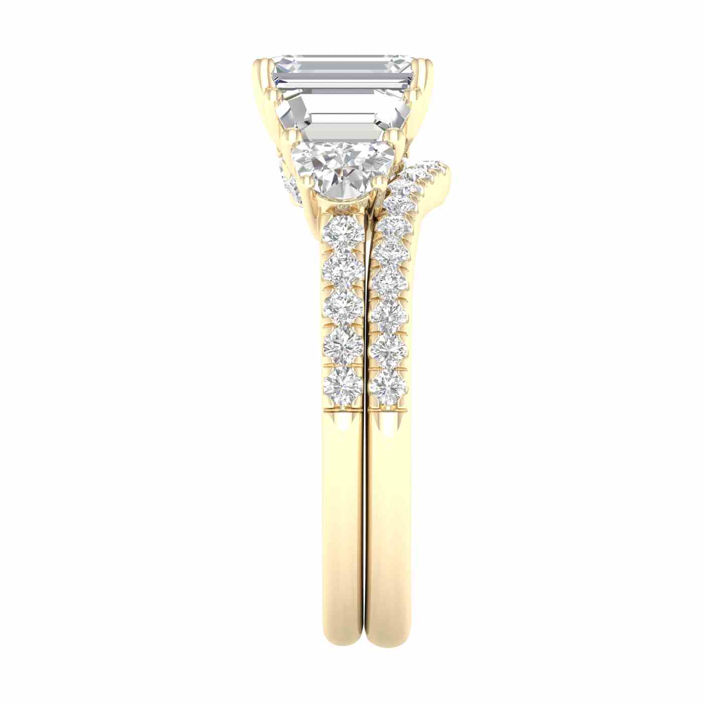 Radiévo Ring | Emerald Cut