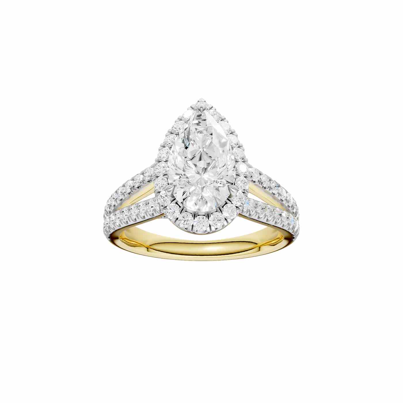 Sorelle Ring | Pear Cut