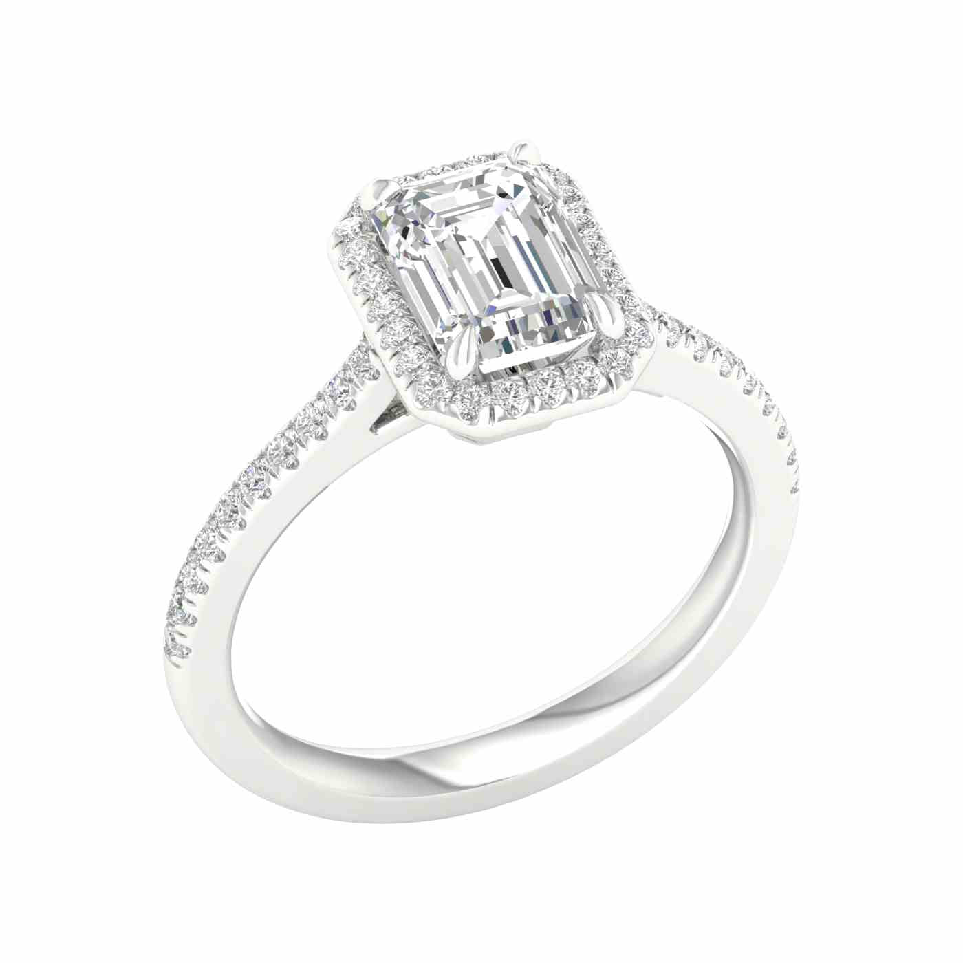 Aravelle Ring | Emerald Cut