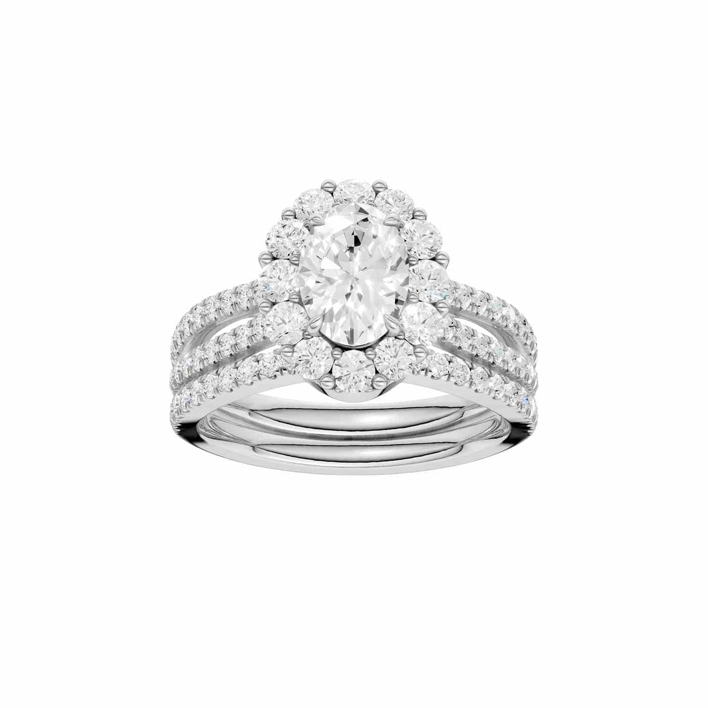 Bellavue Ring | Oval Cut