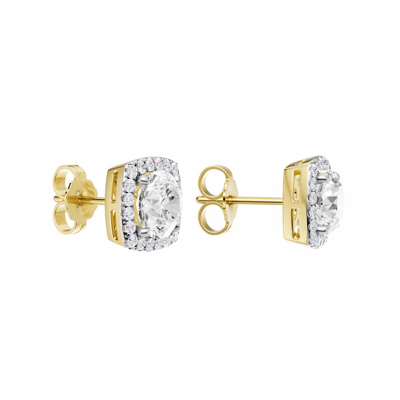 Velisse Earring | Round Cut