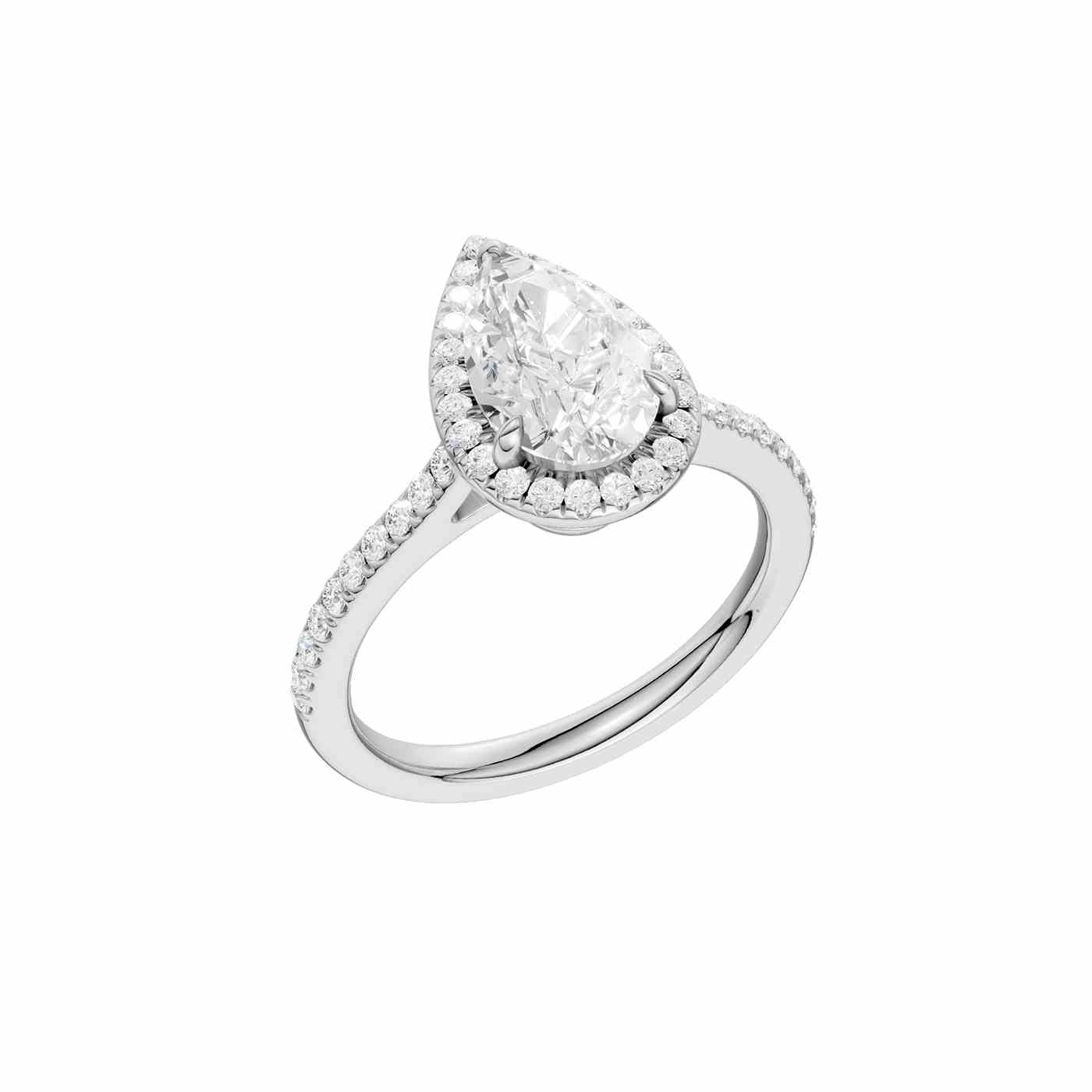 Astarra Ring | Pear Cut