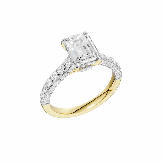 Aureliar Ring | Emerald Cut