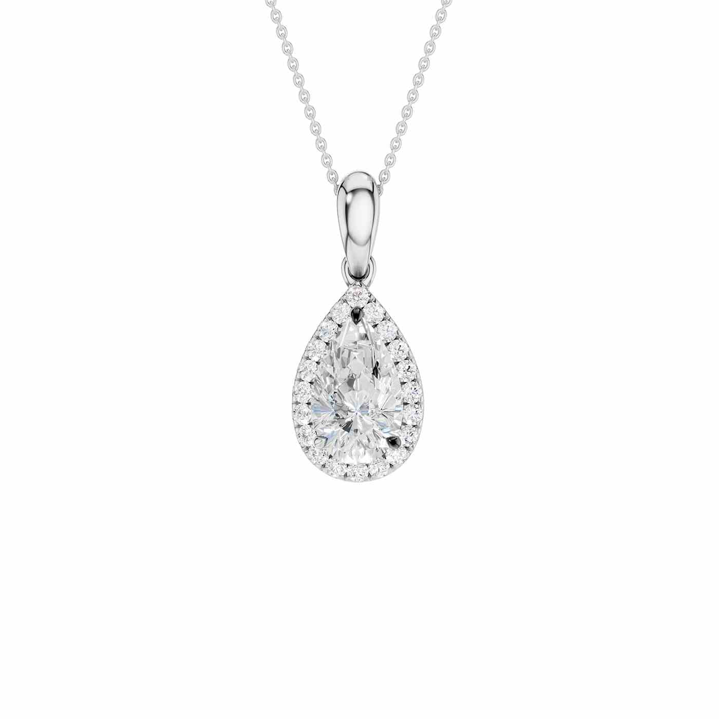 Elysane Pendant | Pear Cut