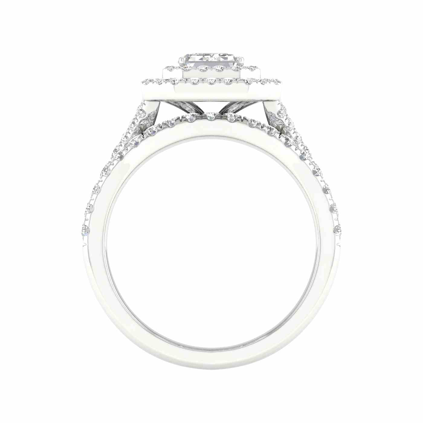 Zerelle Ring | Emerald Cut