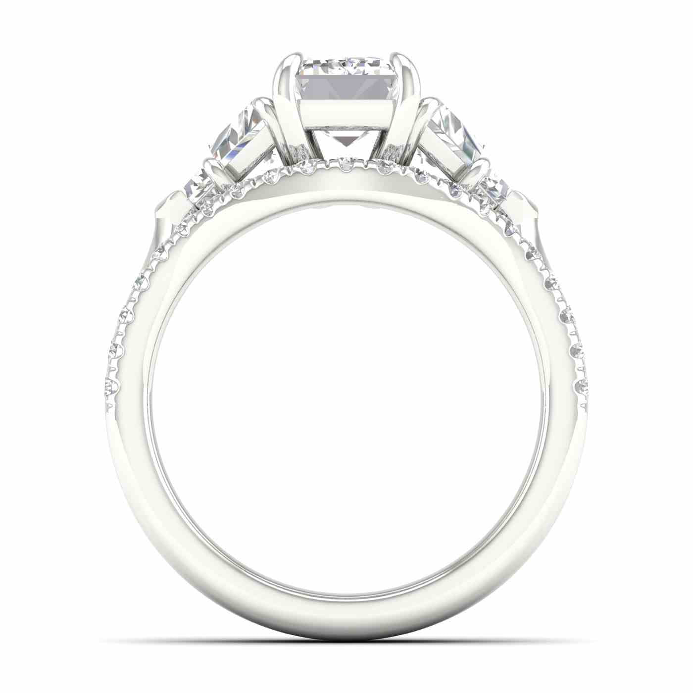 Radiévo Ring | Emerald Cut
