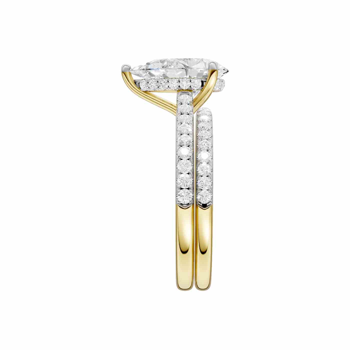 Calista Ring | Pear Cut