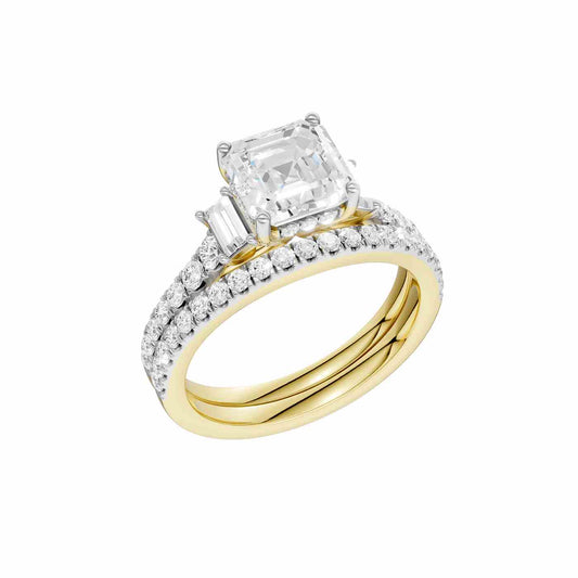 Ravissante Ring | Asscher Cut