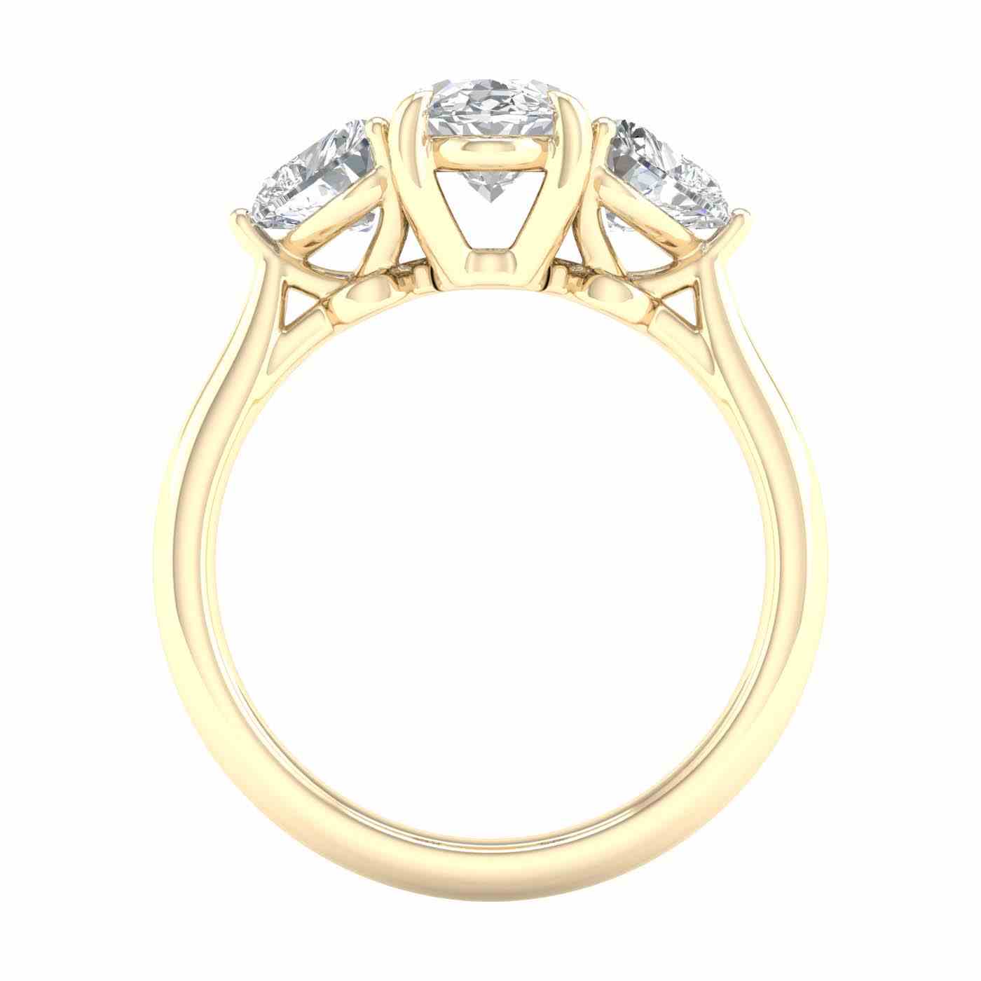 Nivara Ring | Heart Cut