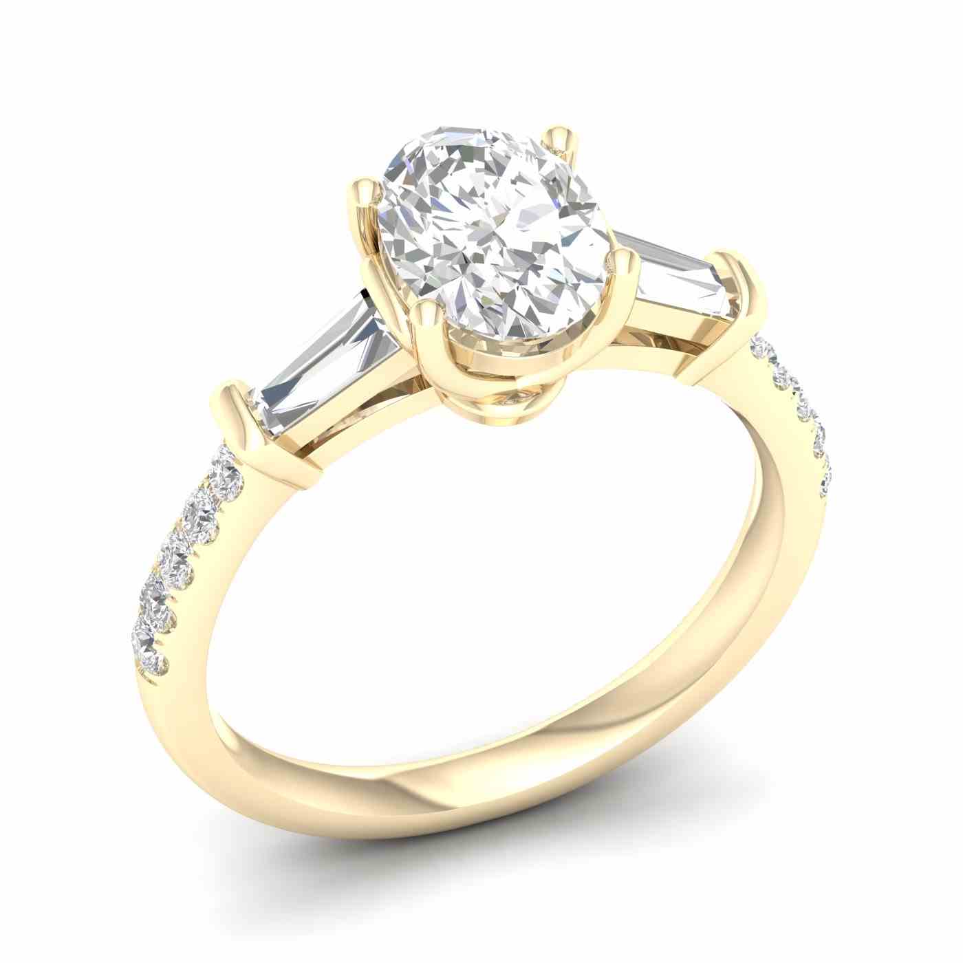 Aureline Ring | Oval Cut