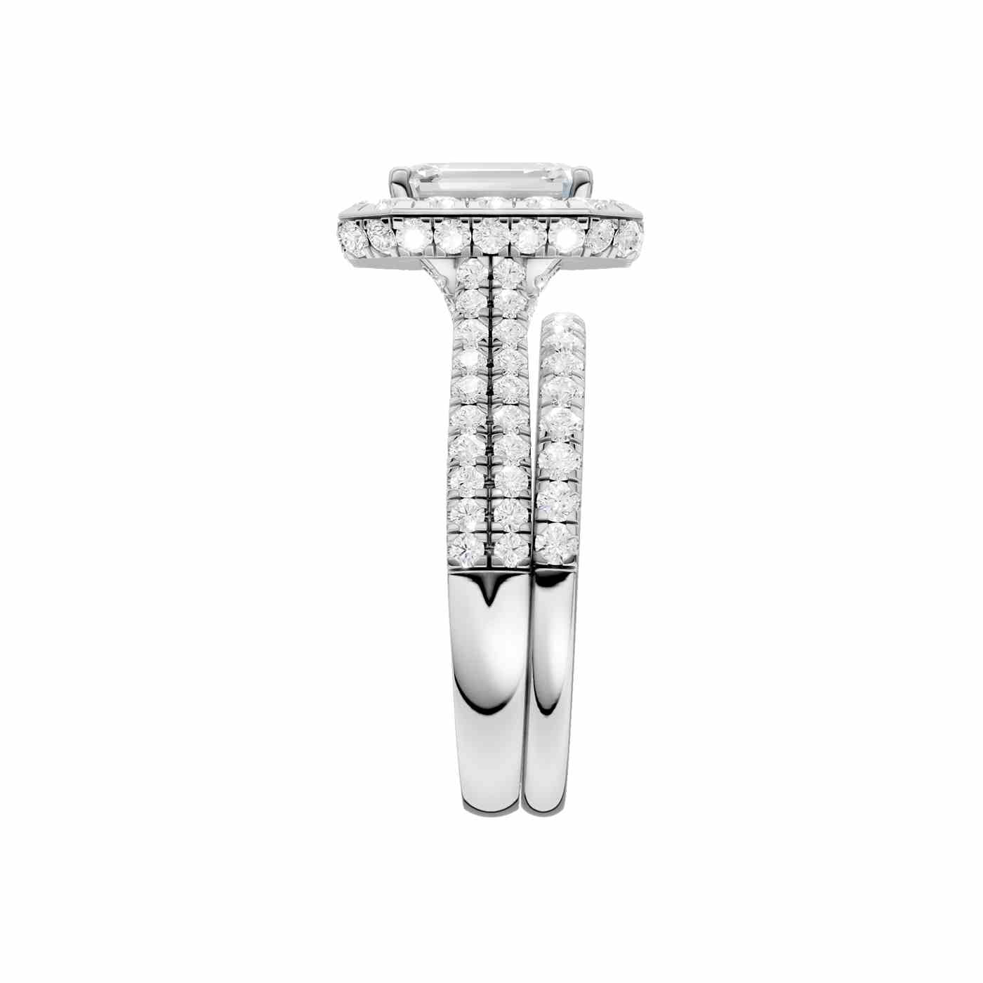 Zanthea Ring | Emerald Cut