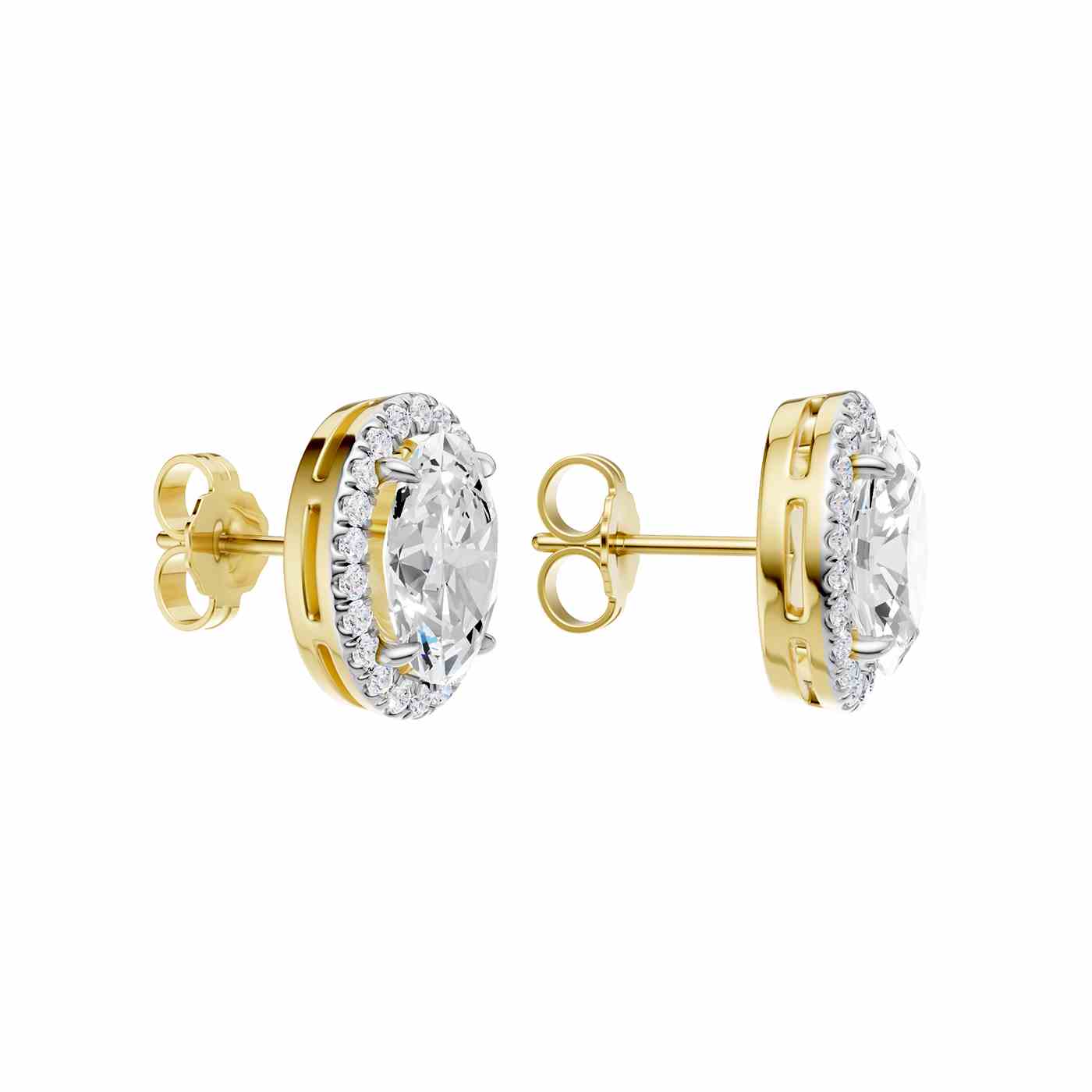 Alurea Earring | Oval Cut