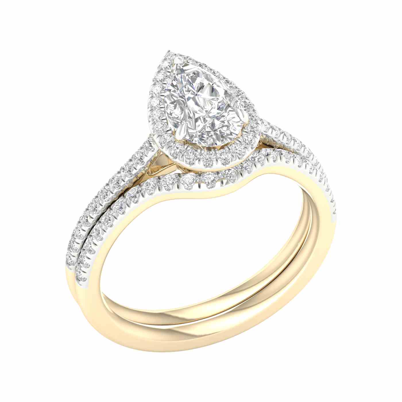 Bellavue Ring | Pear Cut