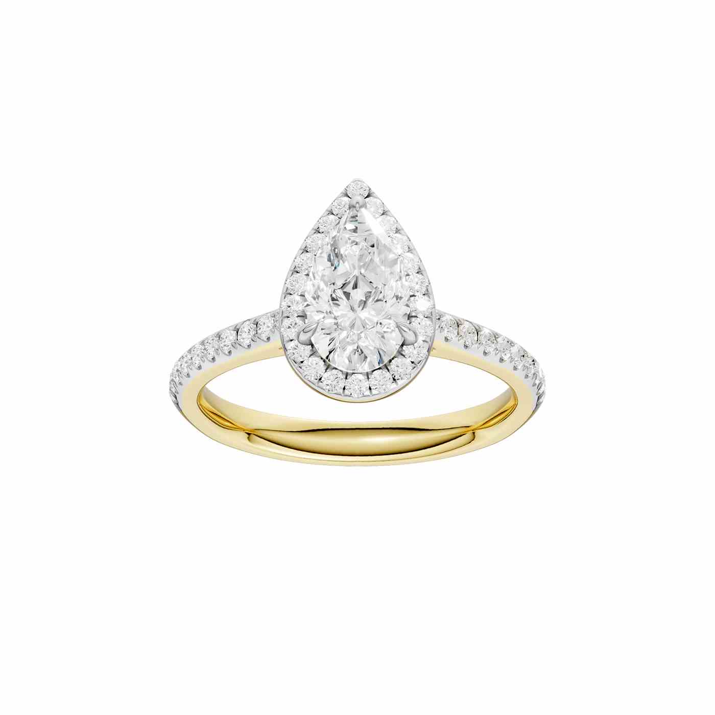 Astarra Ring | Pear Cut