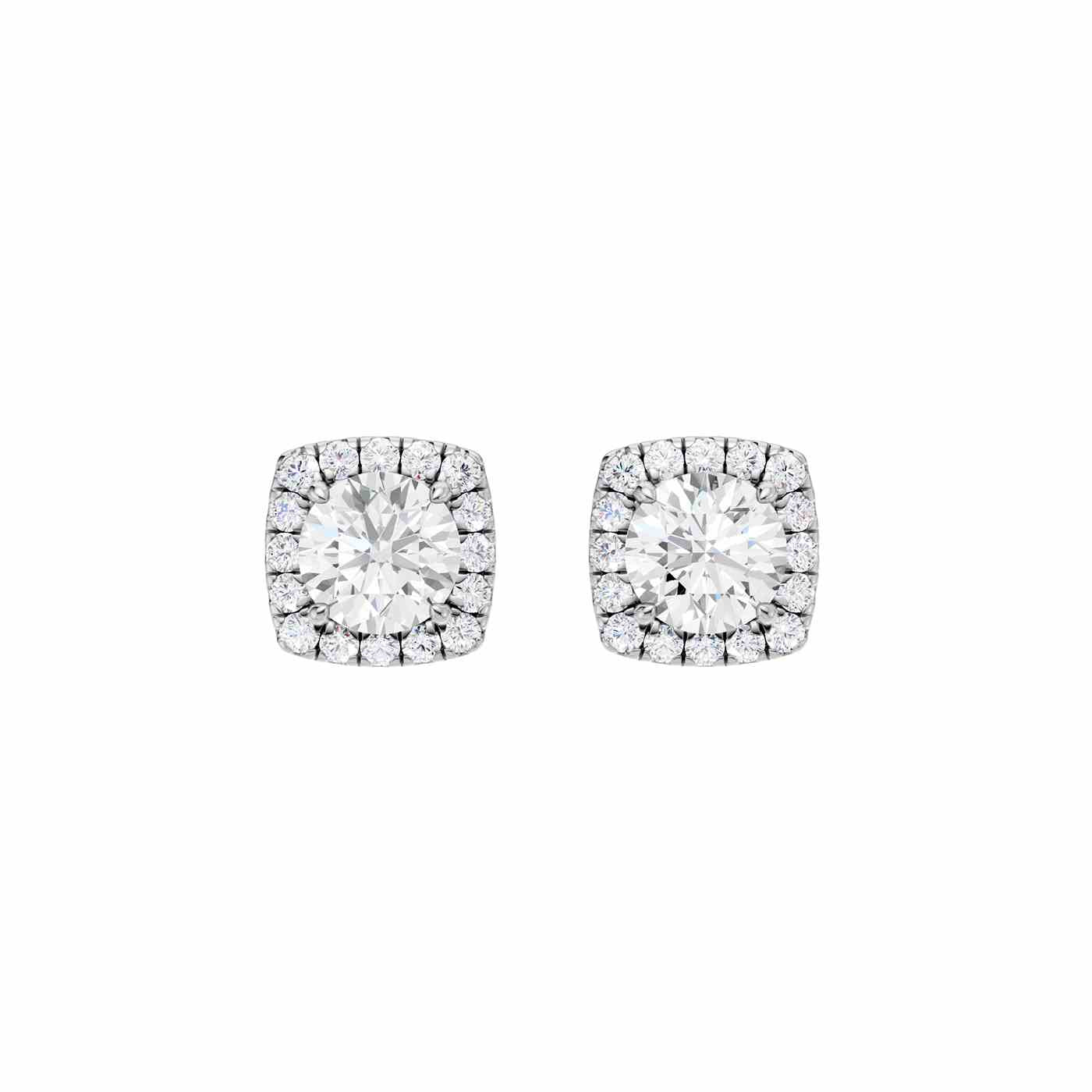 Elysia Earring | Round Cut
