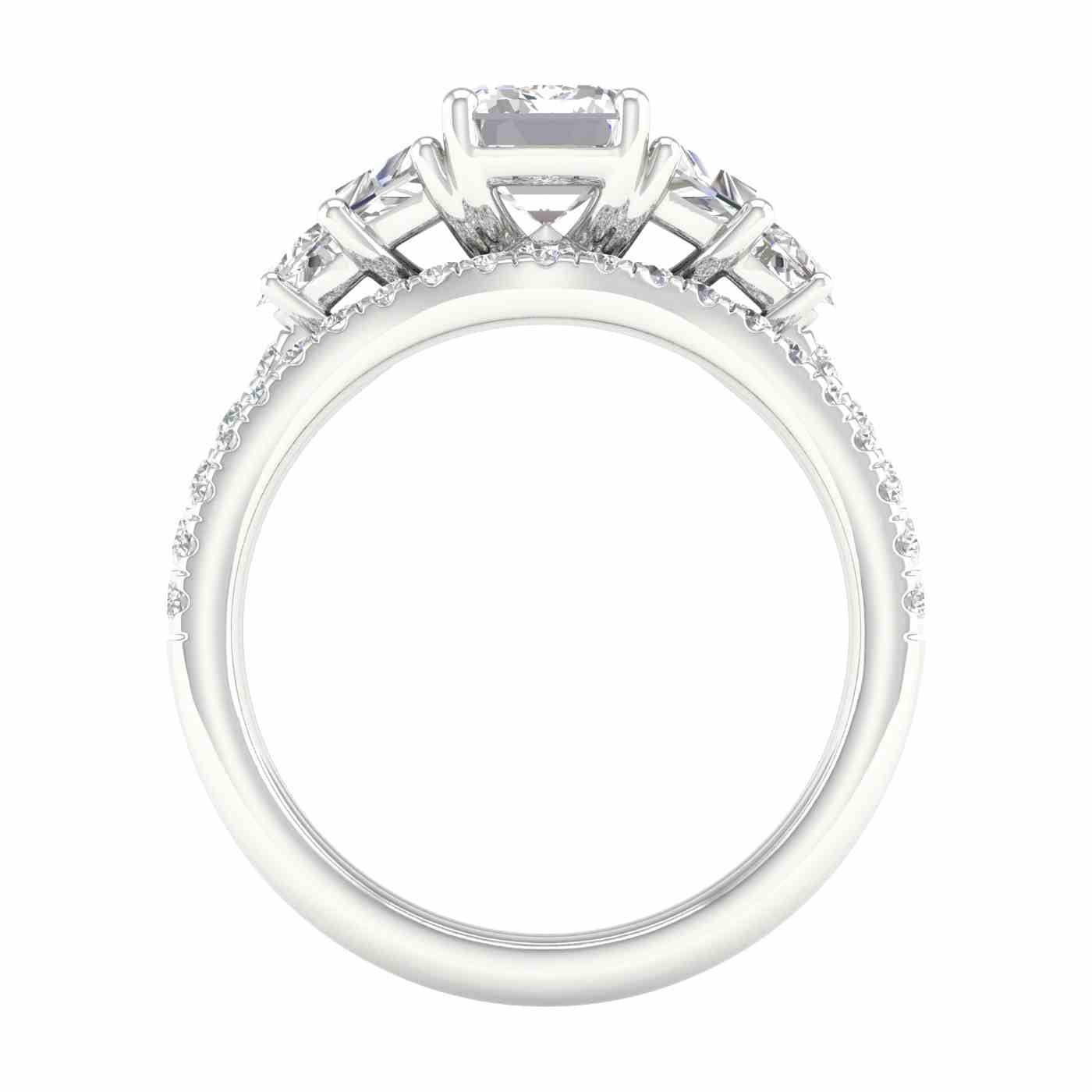 Radiévo Ring | Emerald Cut