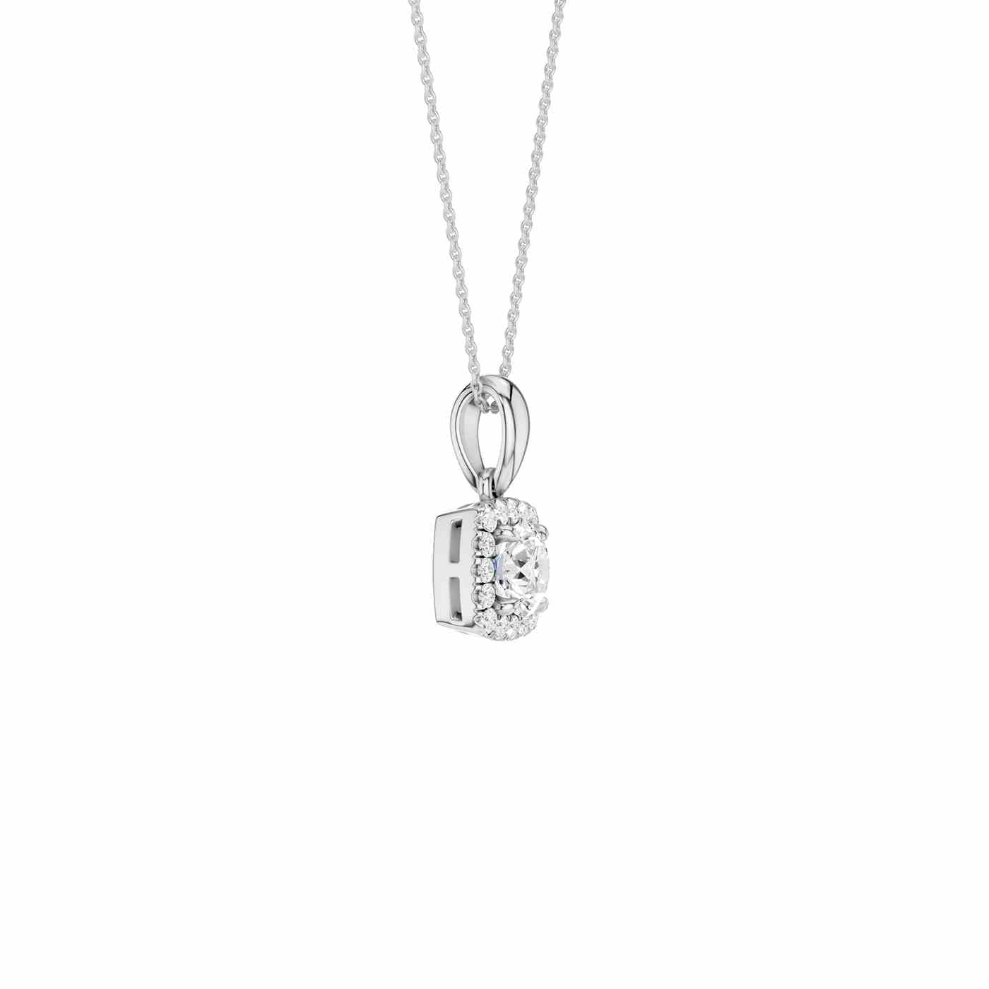 Elysane Pendant | Round Cut