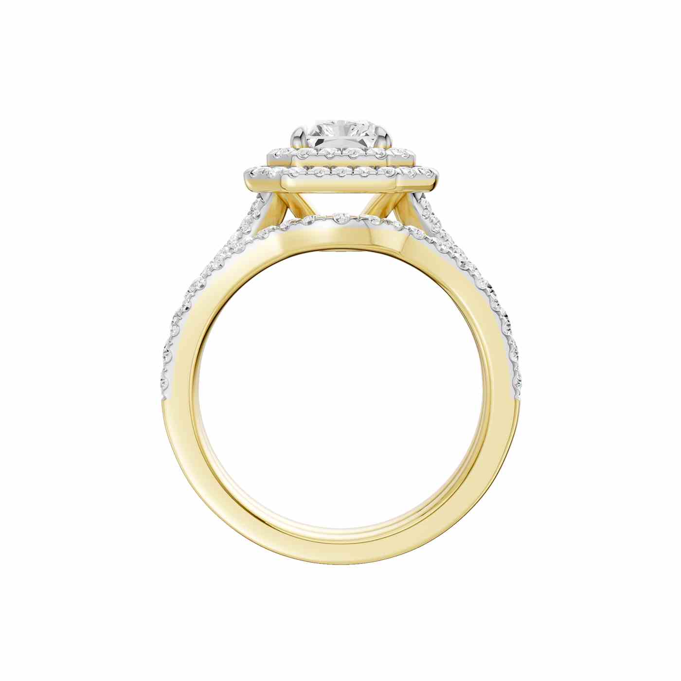 Bellavue Ring | Radiant Cut