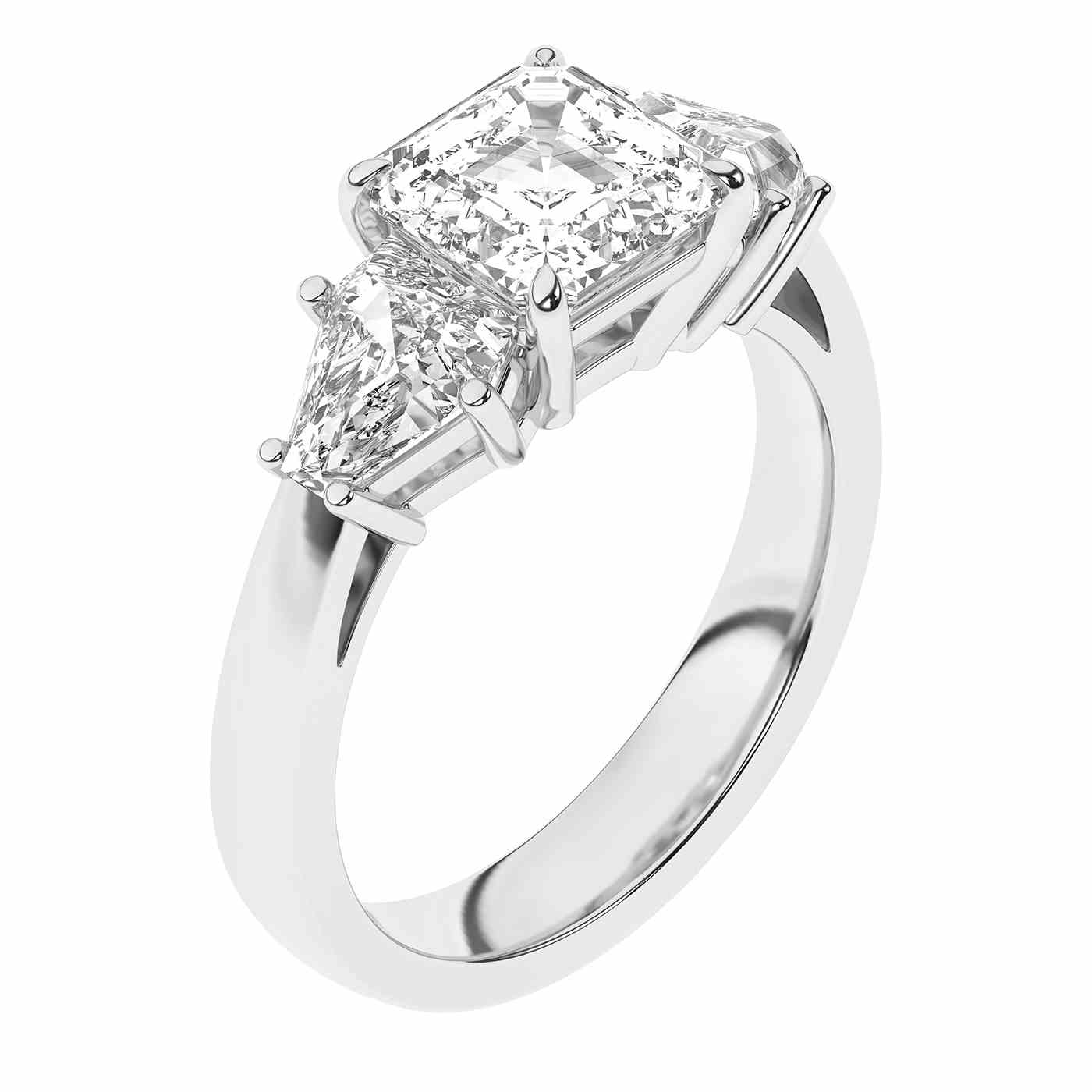 Radiara Ring | Asscher Cut