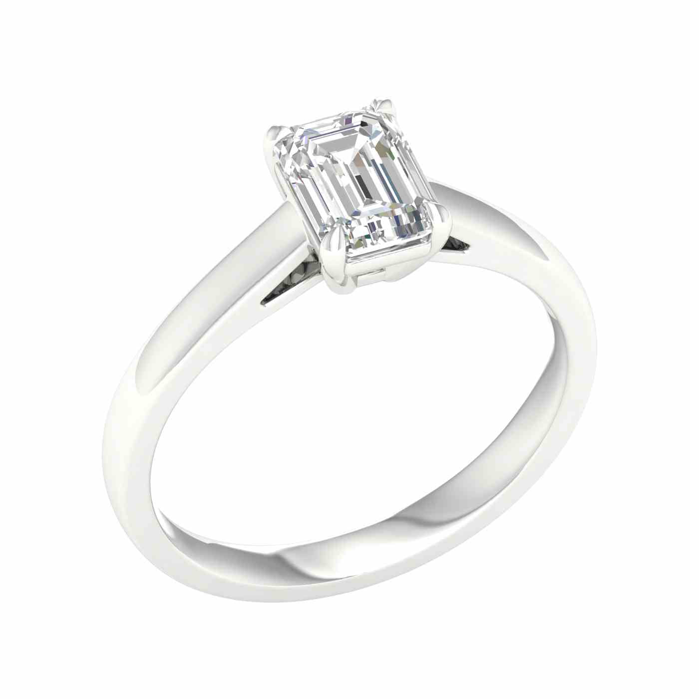 Estellea Ring | Emerald Cut