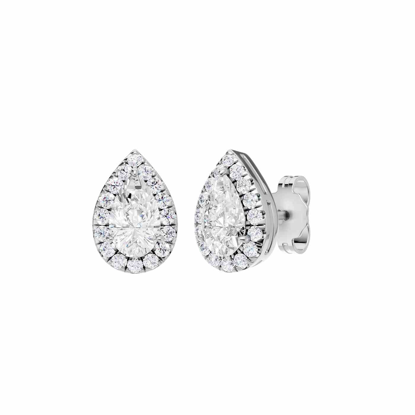 Elysia Earring | Pear Cut
