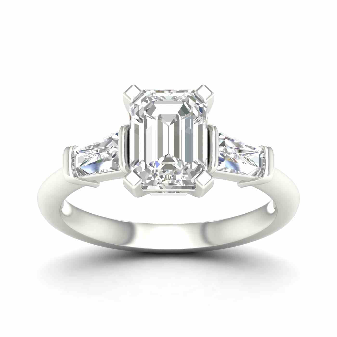 Zarielle Ring | Emerald Cut