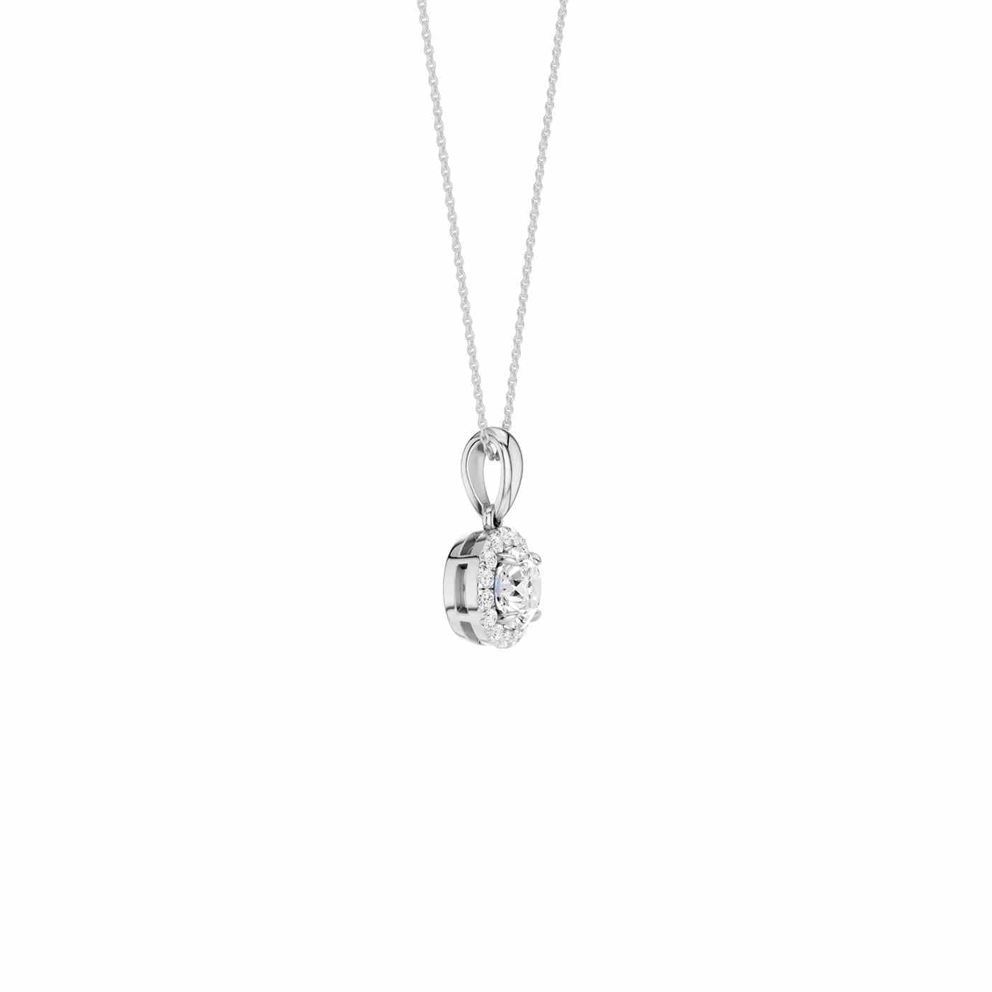 Elysane Pendant | Round Cut