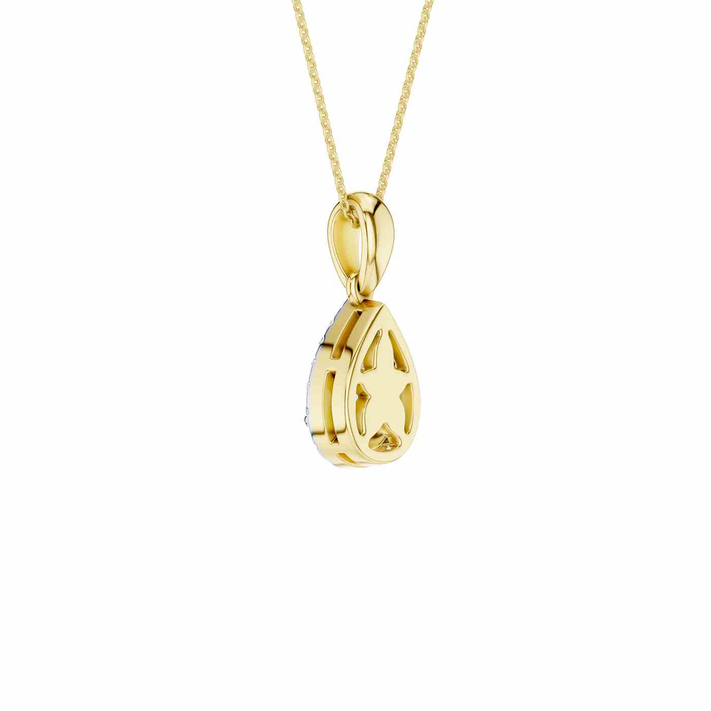 Elysane Pendant | Pear Cut
