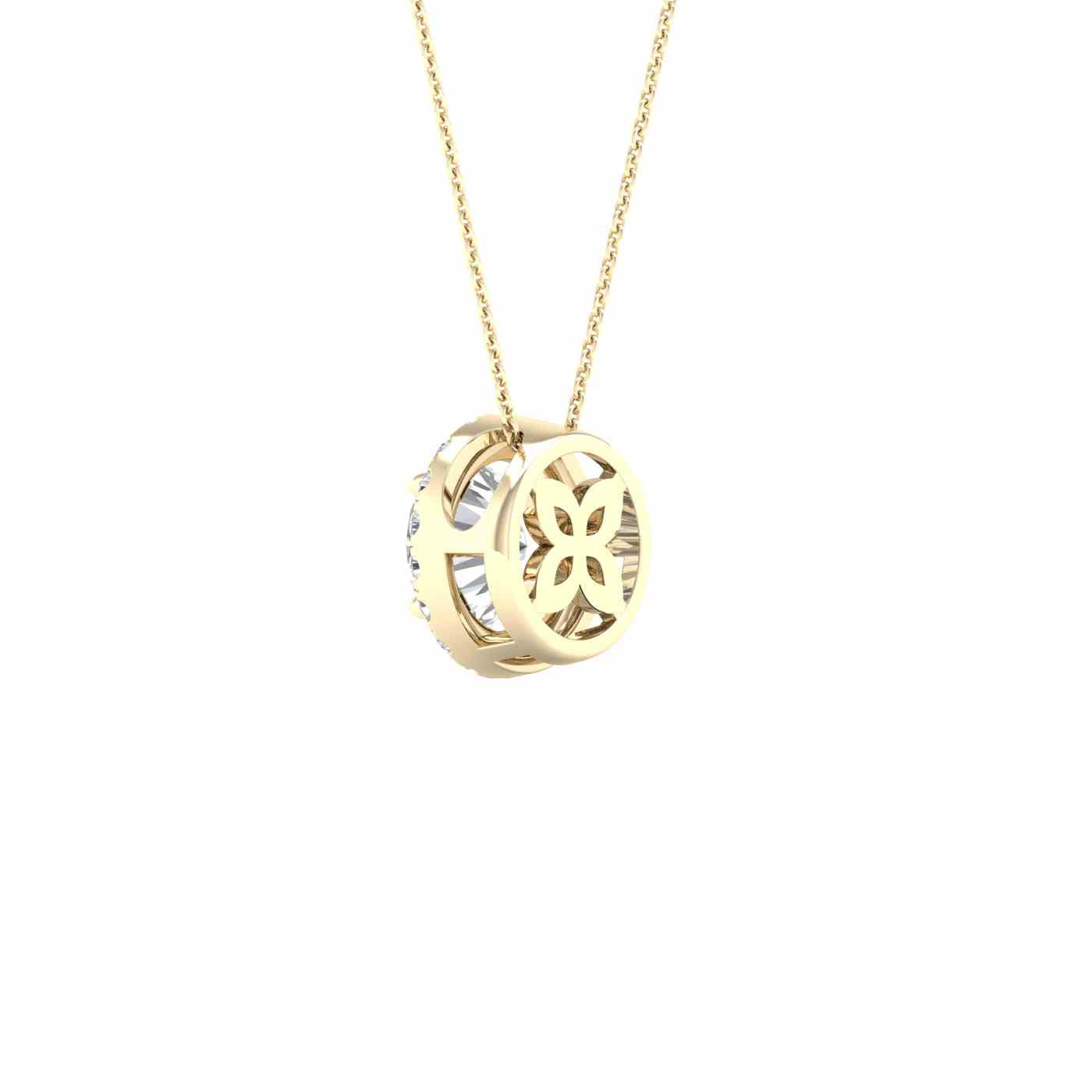 Celestri Pendant | Round Cut