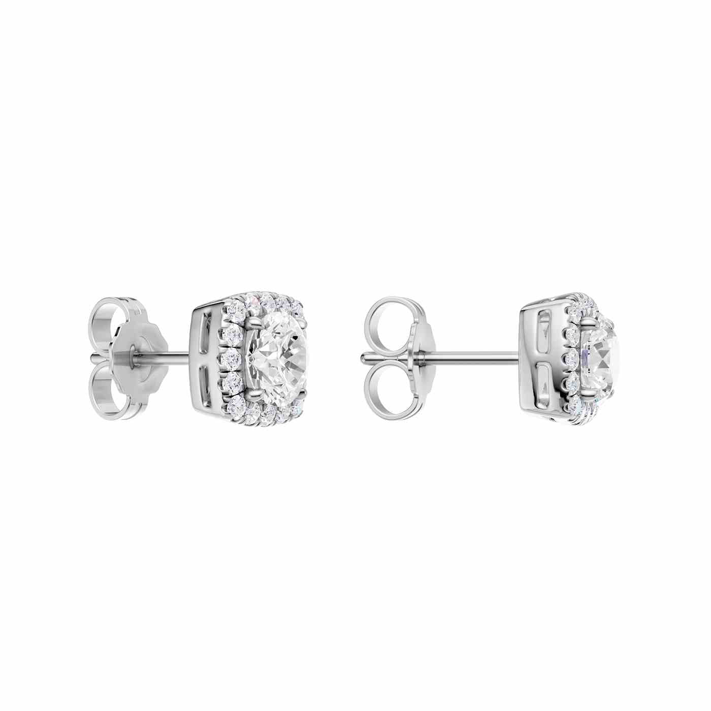 Elysia Earring | Round Cut