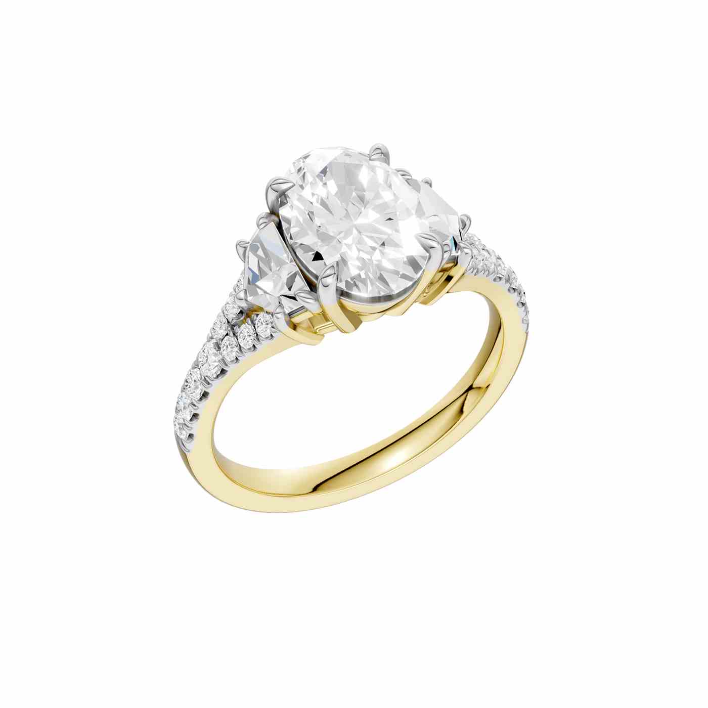 Brillante Ring | Epaullete Cut
