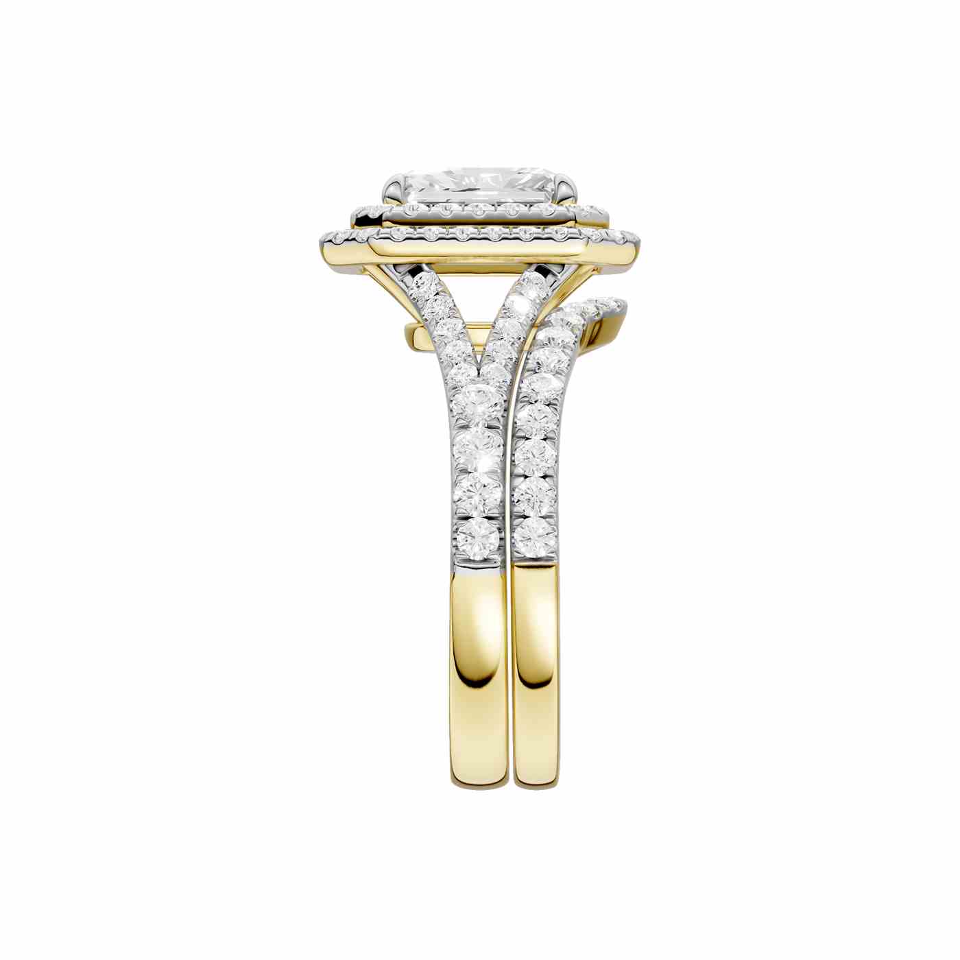Bellavue Ring | Radiant Cut