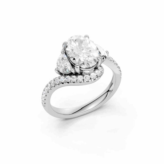 Zariel Ring | Half Moon Cut