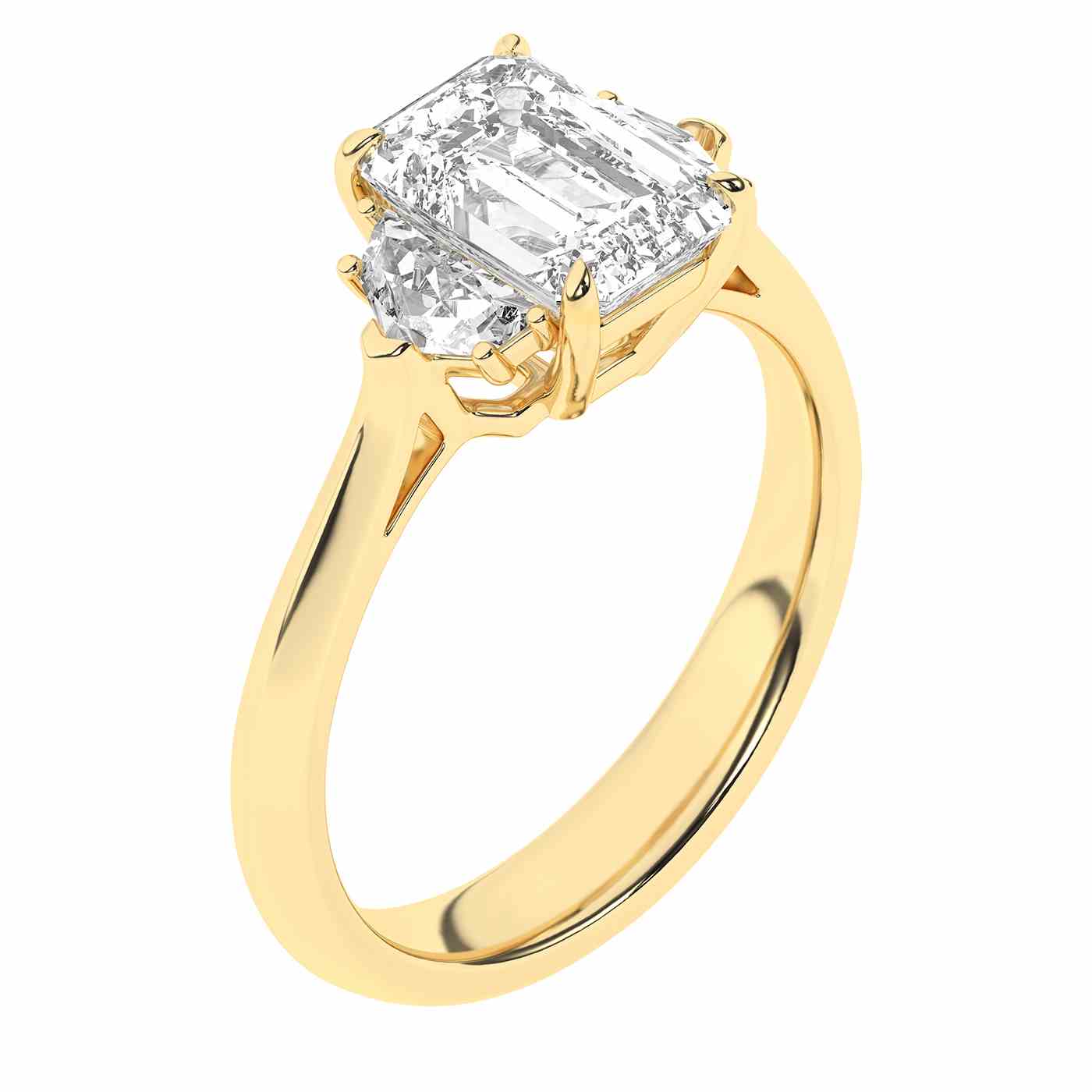 Radiara Ring | Emerald Cut