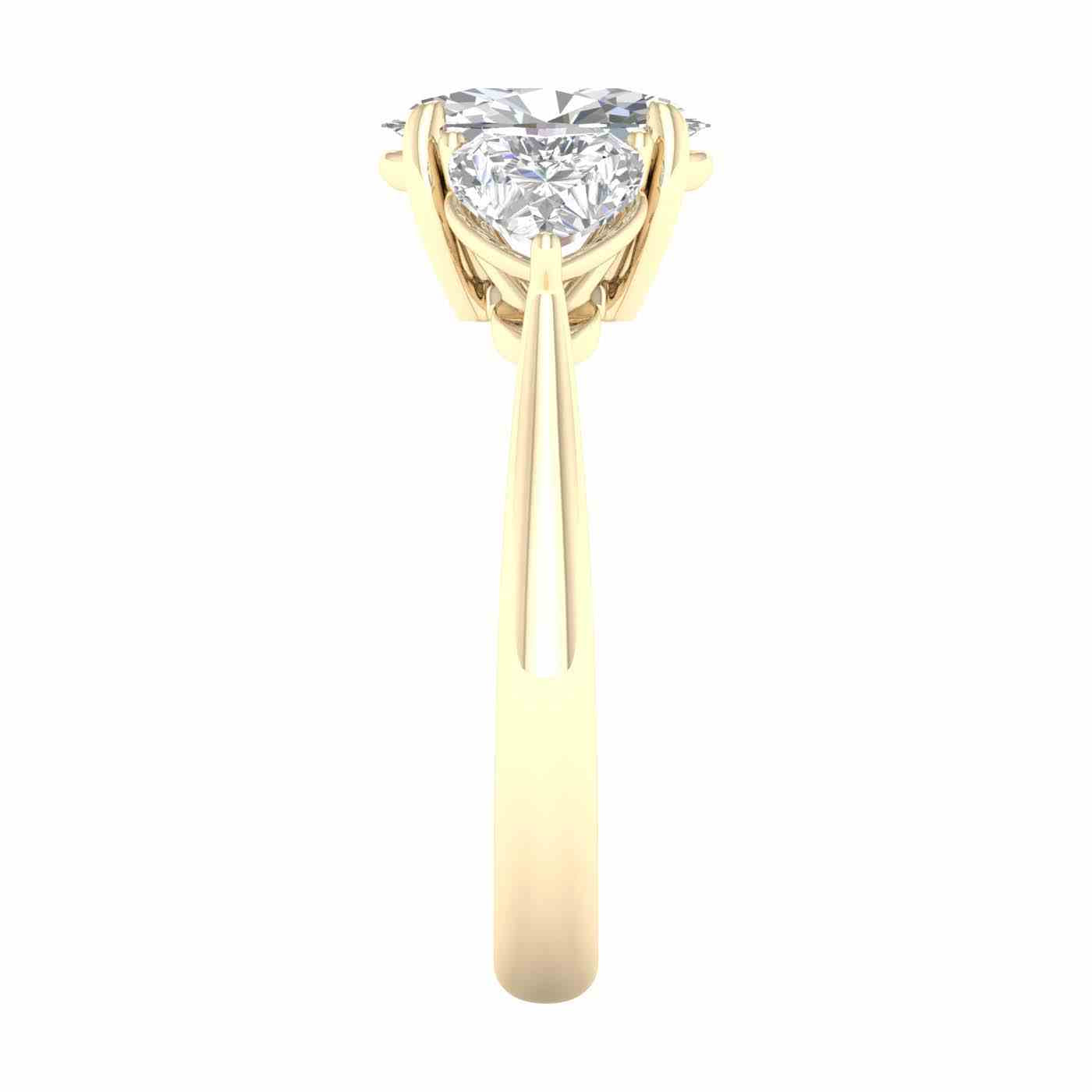 Nivara Ring | Heart Cut