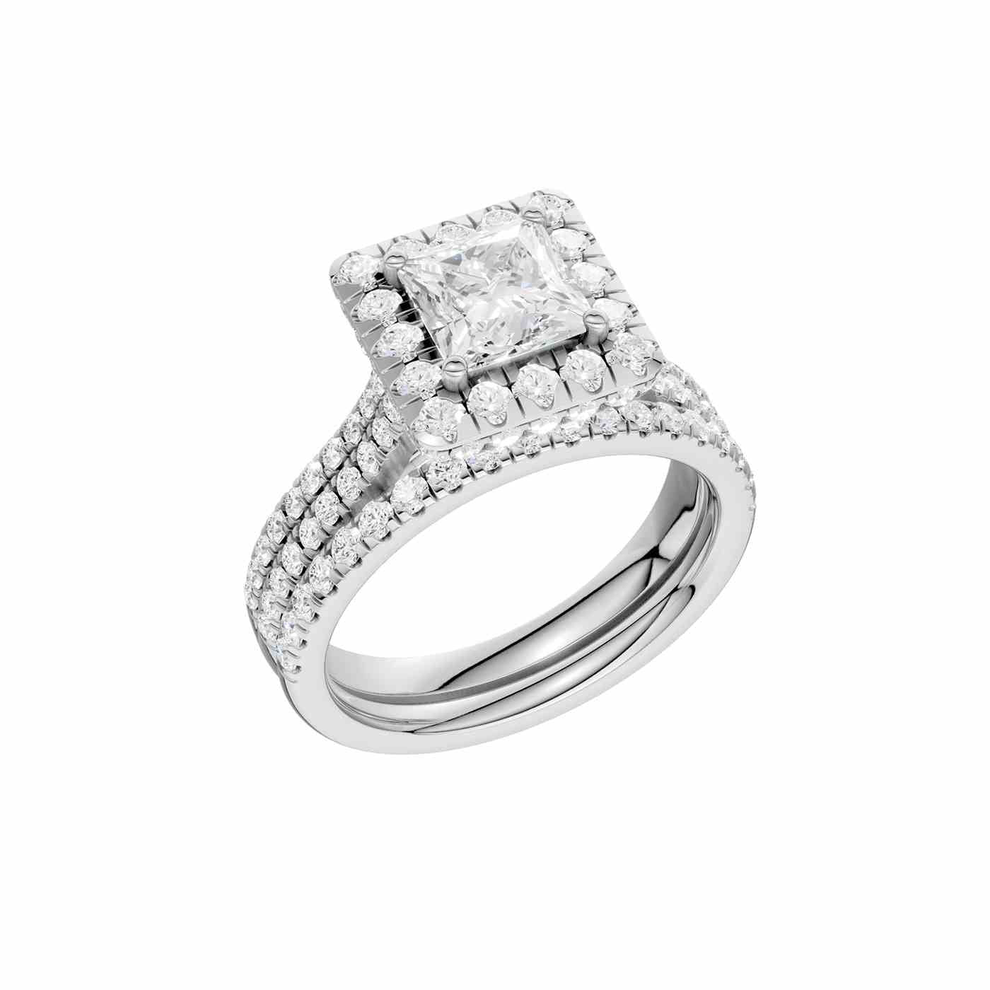 Zanthea Ring | Princess Cut