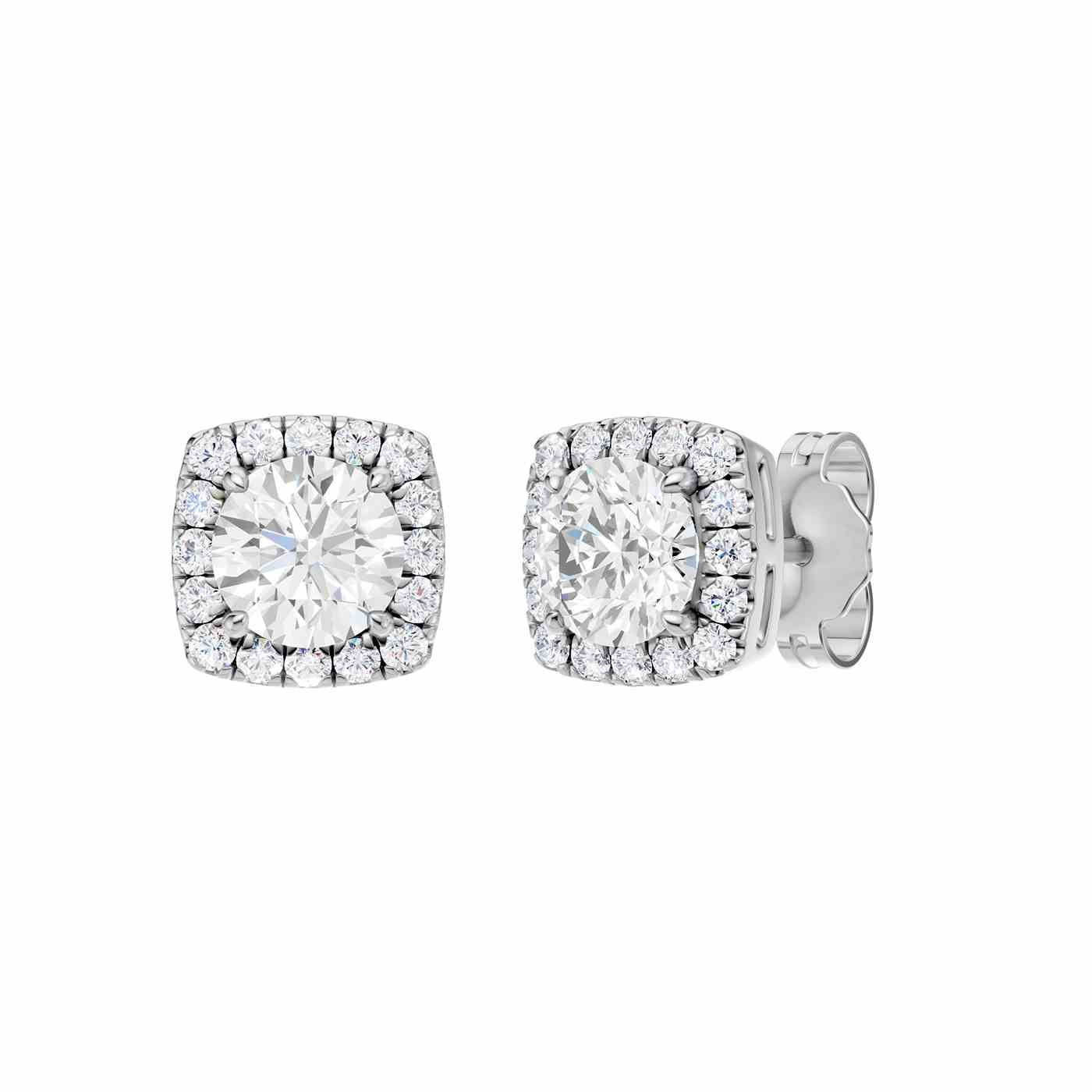 Elysia Earring | Round Cut
