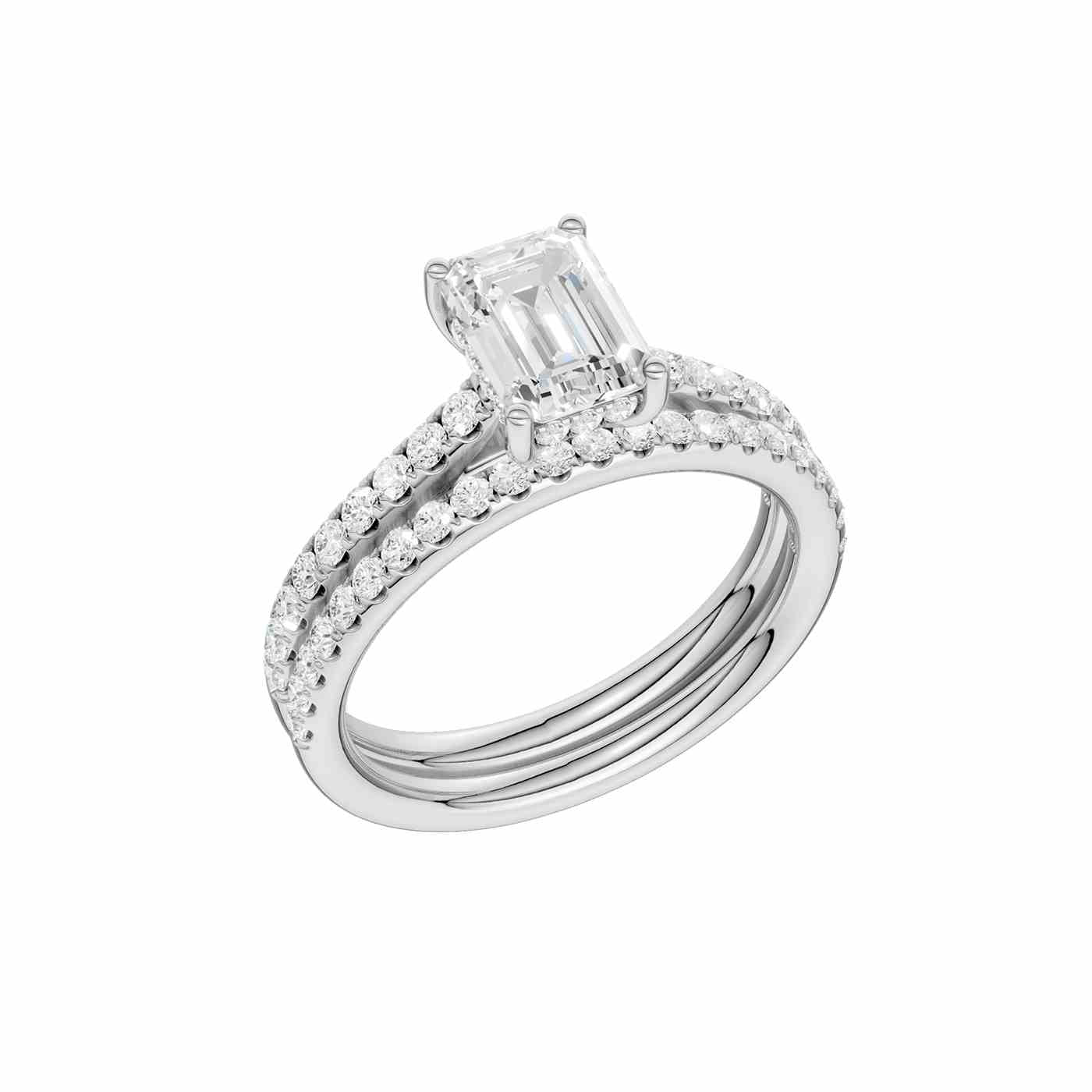 Calista Ring | Emerald Cut