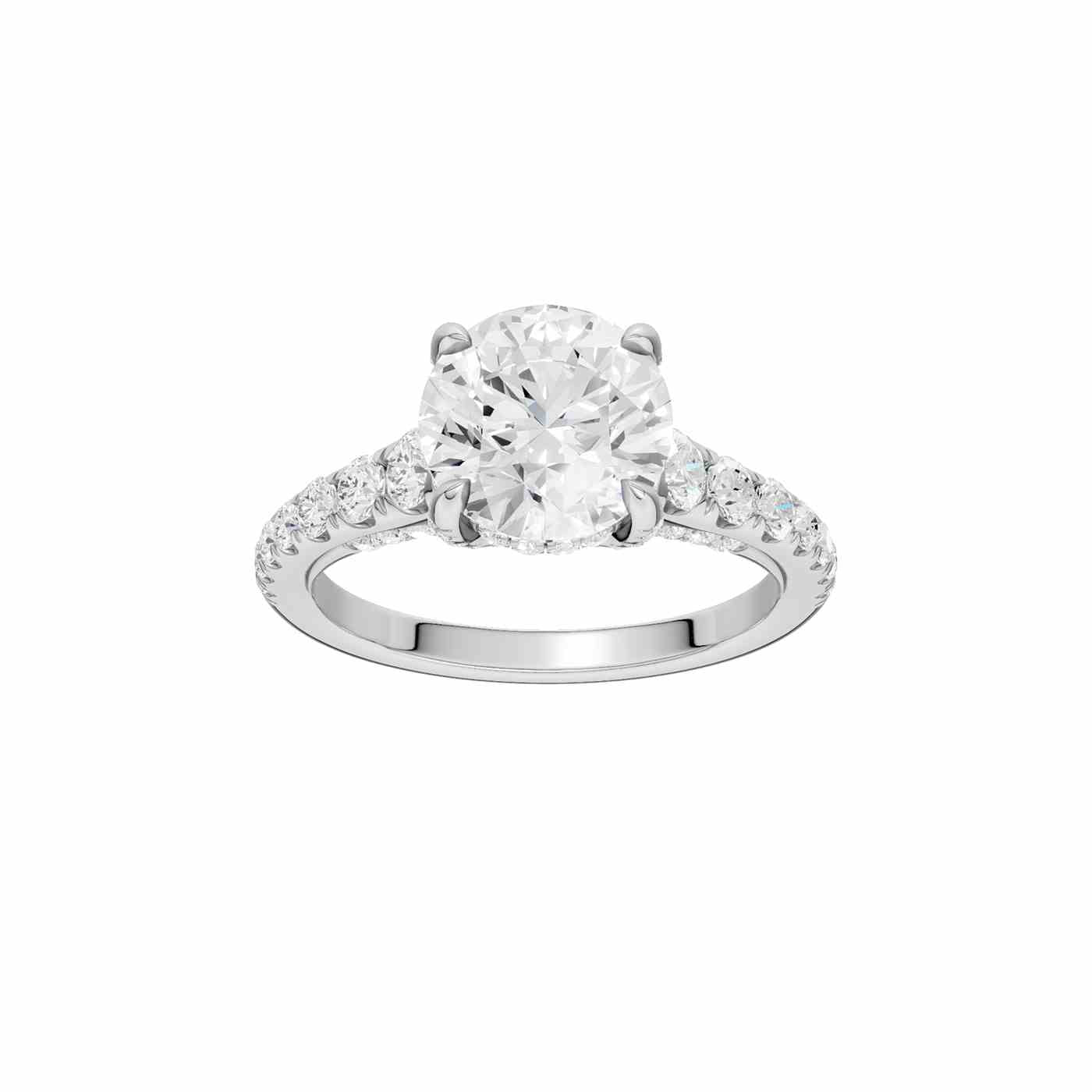 Aurelia Ring | Round Cut