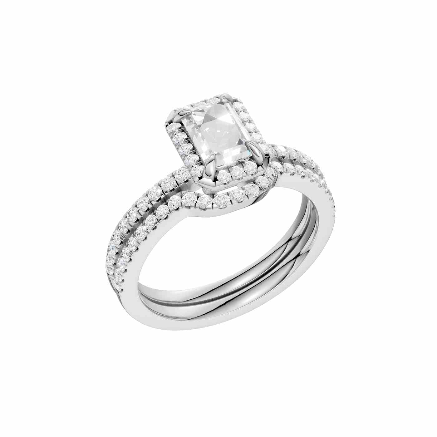 Aurelleux Ring | Emerald Cut