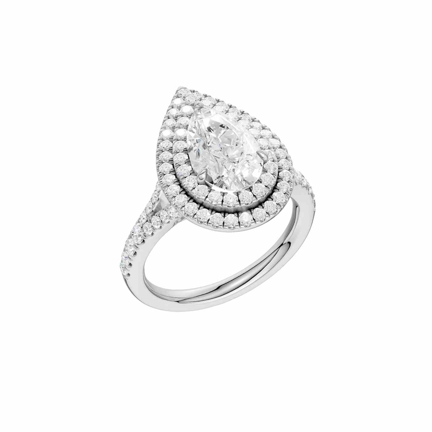 Brillara Ring | Pear Cut