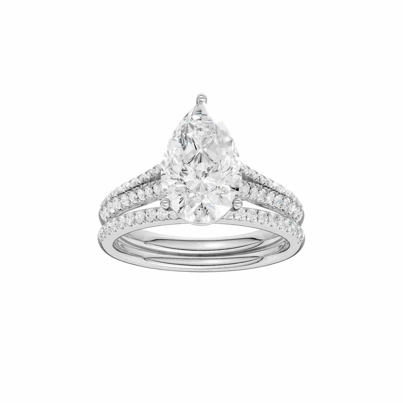 Calista Ring | Pear Cut