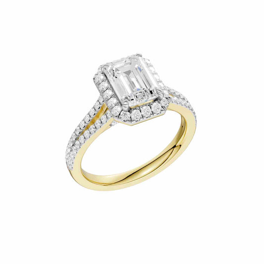 Sorelle Ring | Emerald Cut