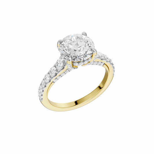 Aurelia Ring | Round Cut